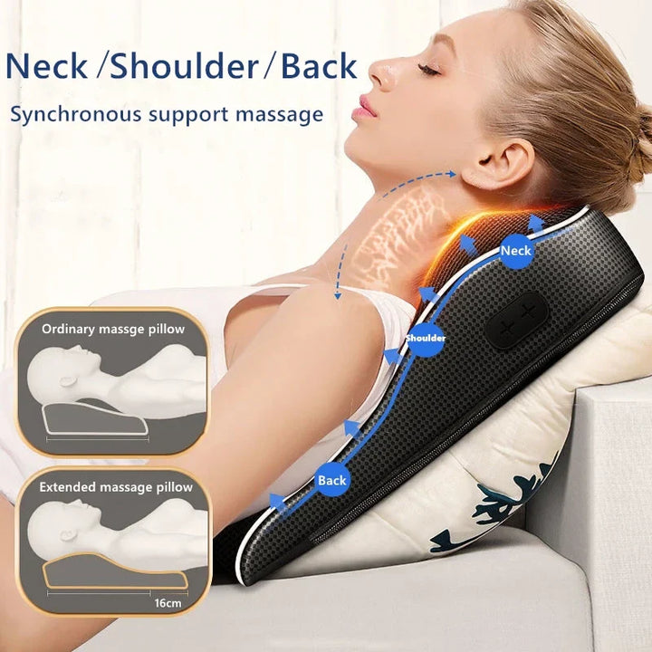 Lisslune | Back and Neck Stretcher - Dual Purpose Stretching Device for Pain Relief
