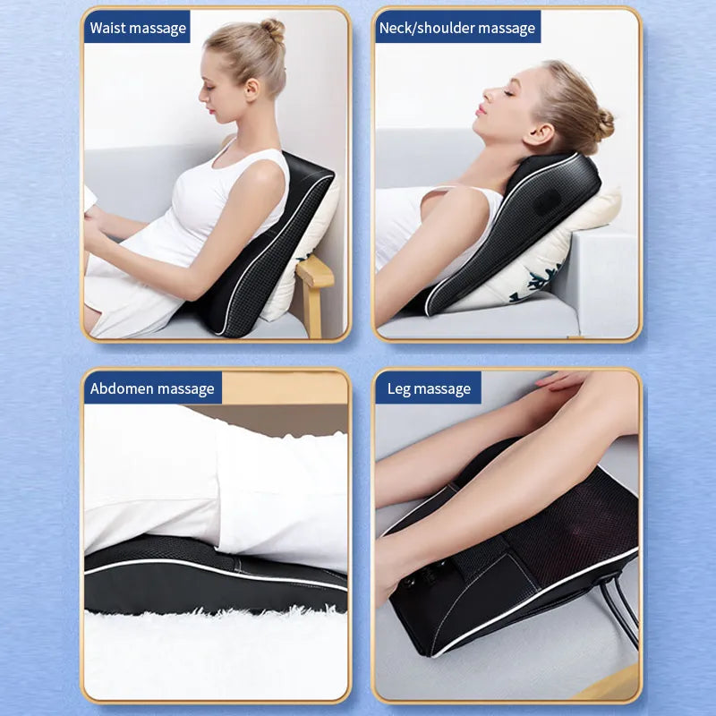 Lisslune | Back and Neck Stretcher - Dual Purpose Stretching Device for Pain Relief