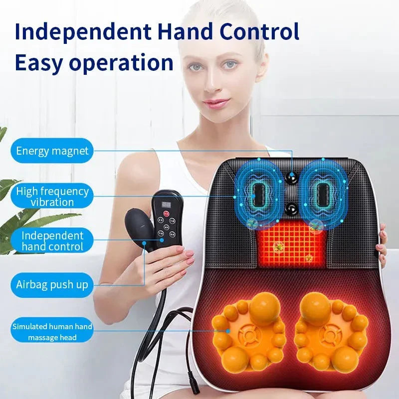 Lisslune | Back and Neck Stretcher - Dual Purpose Stretching Device for Pain Relief