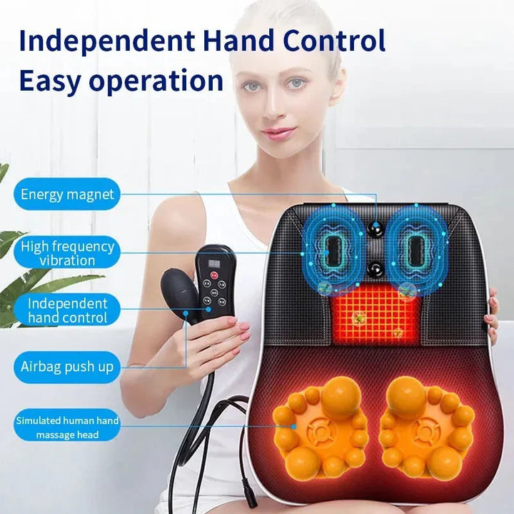 Lisslune | Back and Neck Stretcher - Dual Purpose Stretching Device for Pain Relief