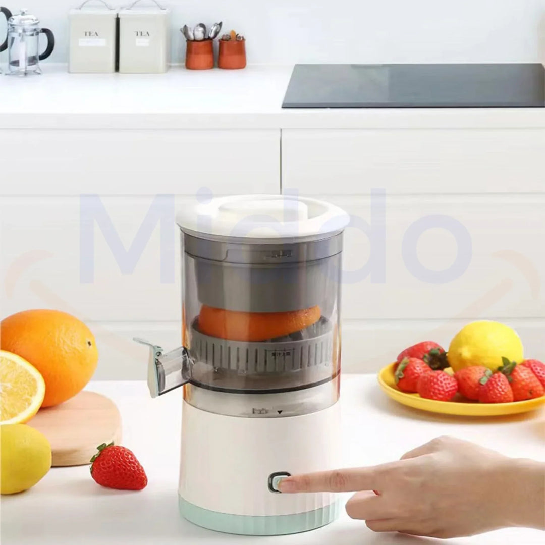 Lisslune | Electric citrus juicer with juice collector – For fresh juice in seconds