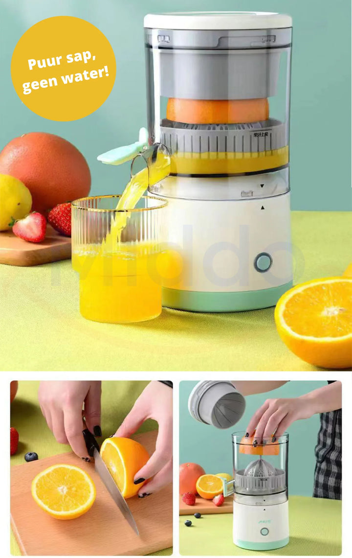Lisslune | Electric citrus juicer with juice collector – For fresh juice in seconds