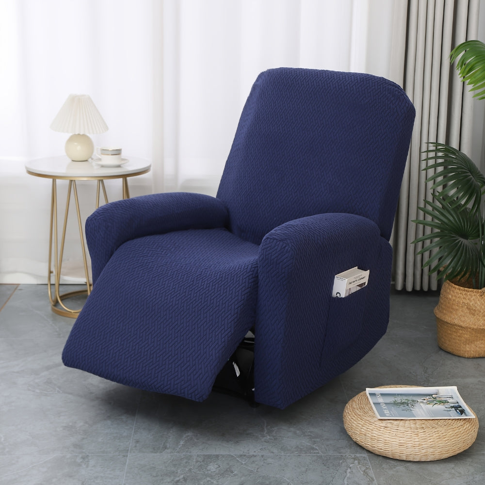 Lisslune | Juno Fitted Recliner Chair Cover Soft Pocket