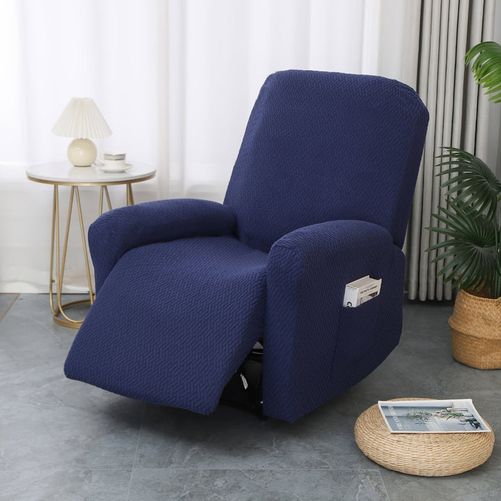 Lisslune | Juno Fitted Recliner Chair Cover Soft Pocket