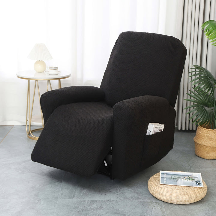 Lisslune | Juno Fitted Recliner Chair Cover Soft Pocket