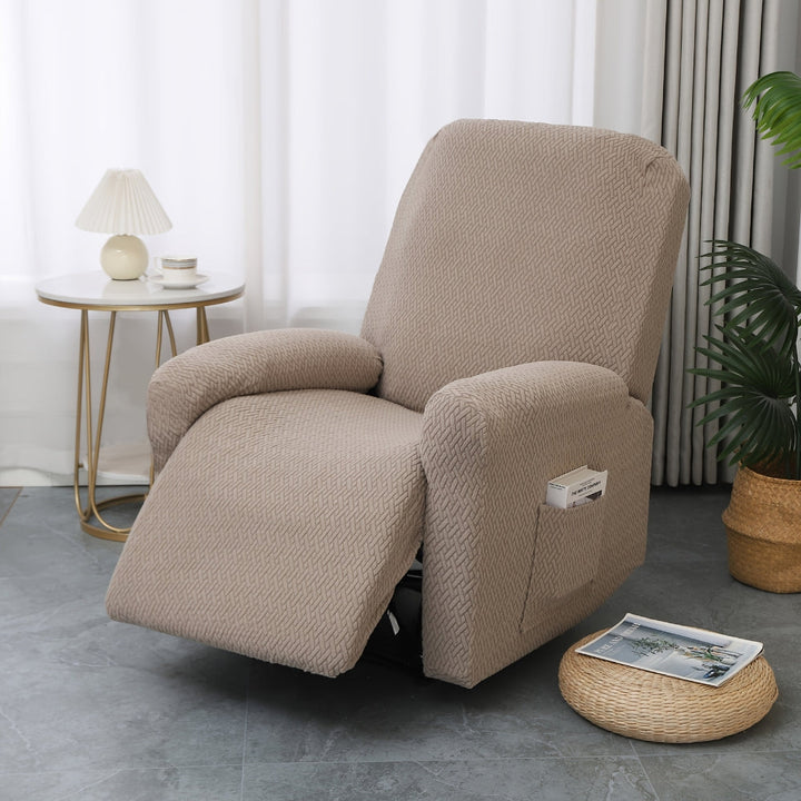 Lisslune | Juno Fitted Recliner Chair Cover Soft Pocket