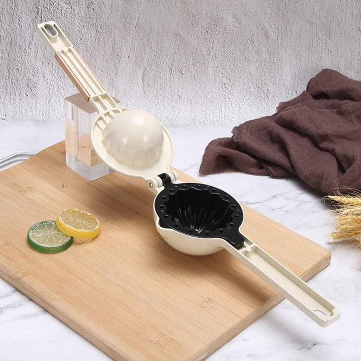 Lisslune | Elegant Stainless Steel Manual Lemon Squeezer