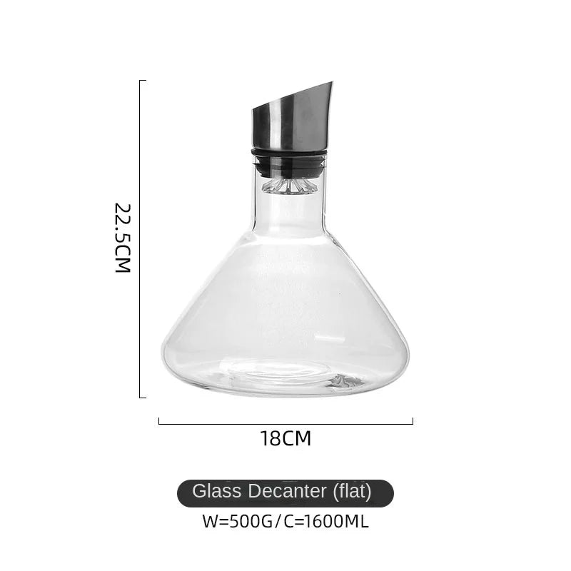 Lisslune | Dreamy Mountain Premium Crystal Wine Decanter