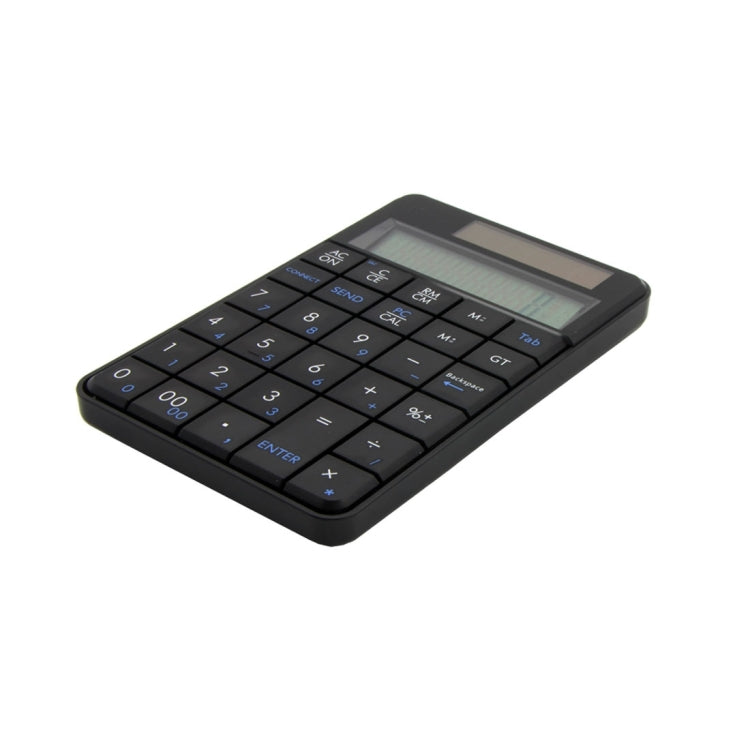 Lisslune | MC-56AG 2 in 1 2.4G USB numeric wireless keyboard & calculator with LCD display (Black)