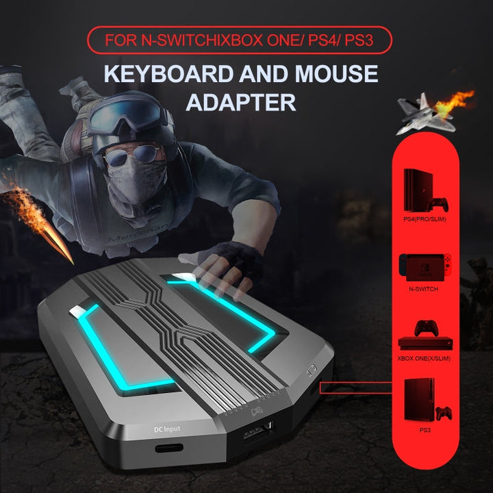 Lisslune | HXSJ P6 Keyboard Mouse Converter