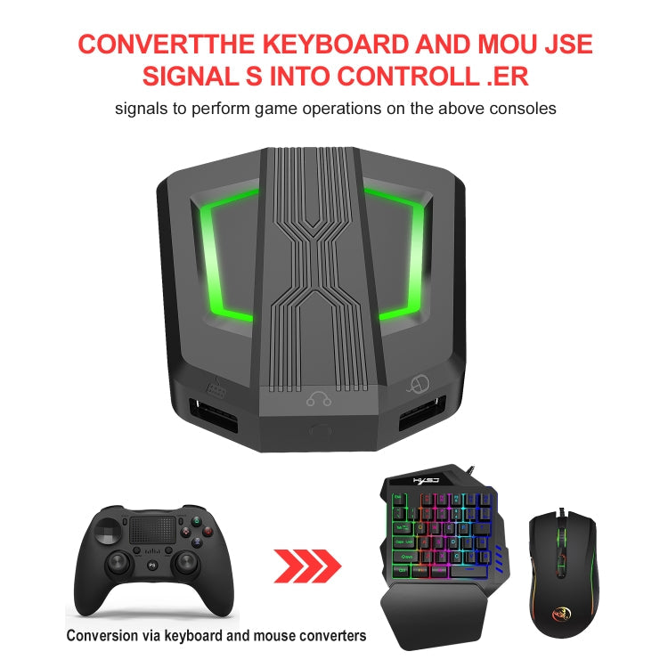 Lisslune | HXSJ P6 Keyboard Mouse Converter