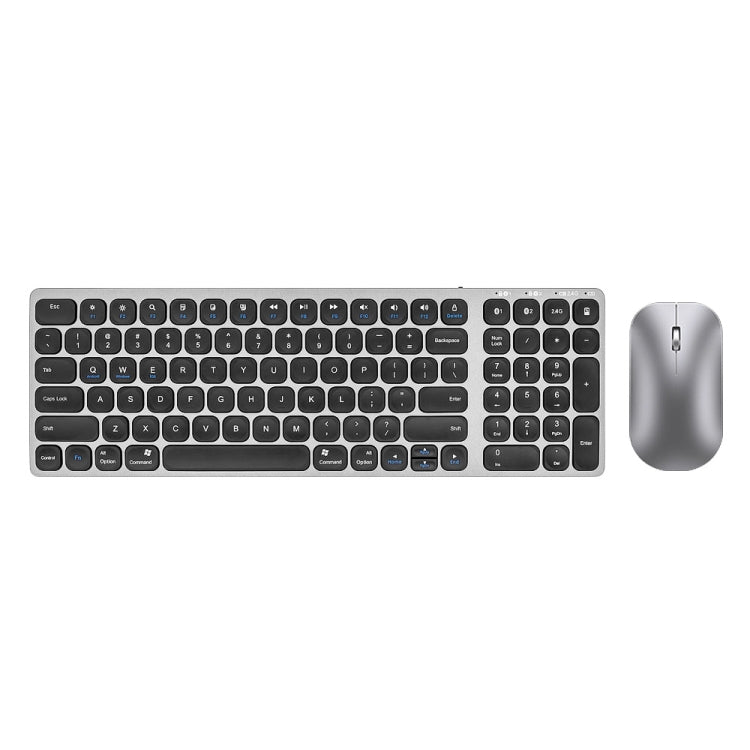 Lisslune | K4500 Wireless Bluetooth Keyboard + Three-Mode Noise-Free Mouse Set