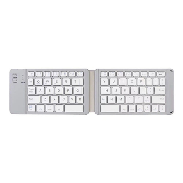 Lisslune | Mini Wireless Bluetooth Folding Keyboard (White)
