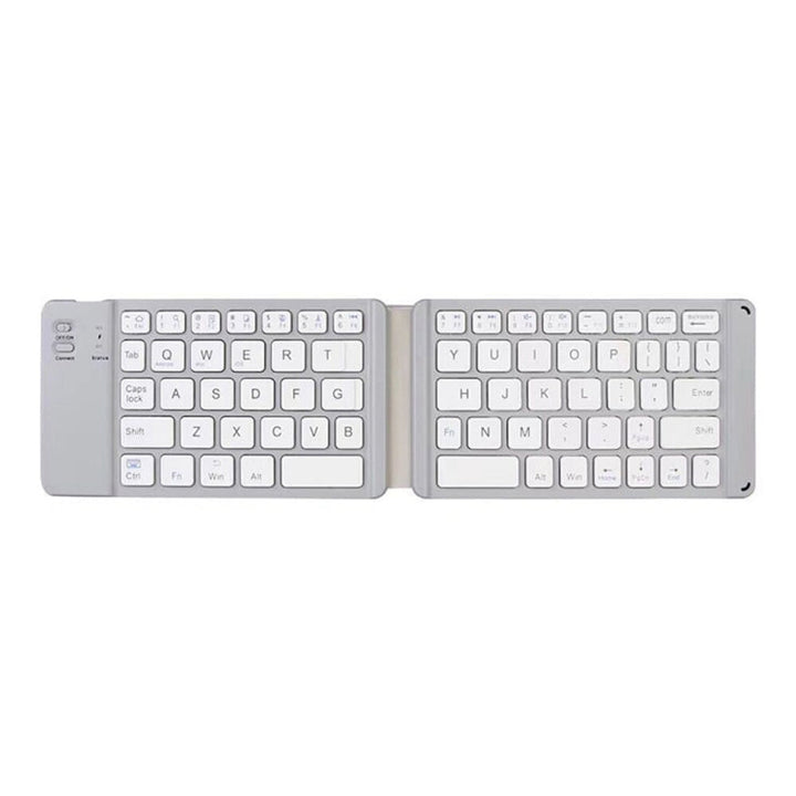 Lisslune | Mini Wireless Bluetooth Folding Keyboard (White)