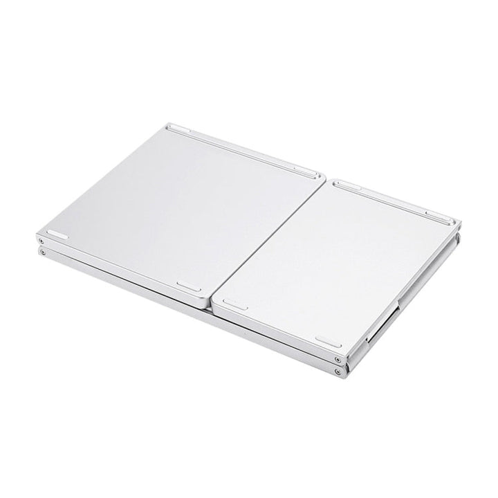 Lisslune | B033 Rechargeable 3-Fold 64-Key Bluetooth Wireless Keyboard with Touchpad (Silver)