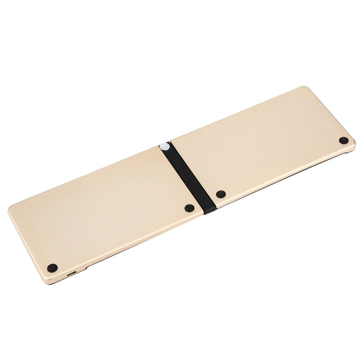 Lisslune | F66 foldable Bluetooth Wireless 66-key keyboard, supports Android / Windows / iOS (Gold)