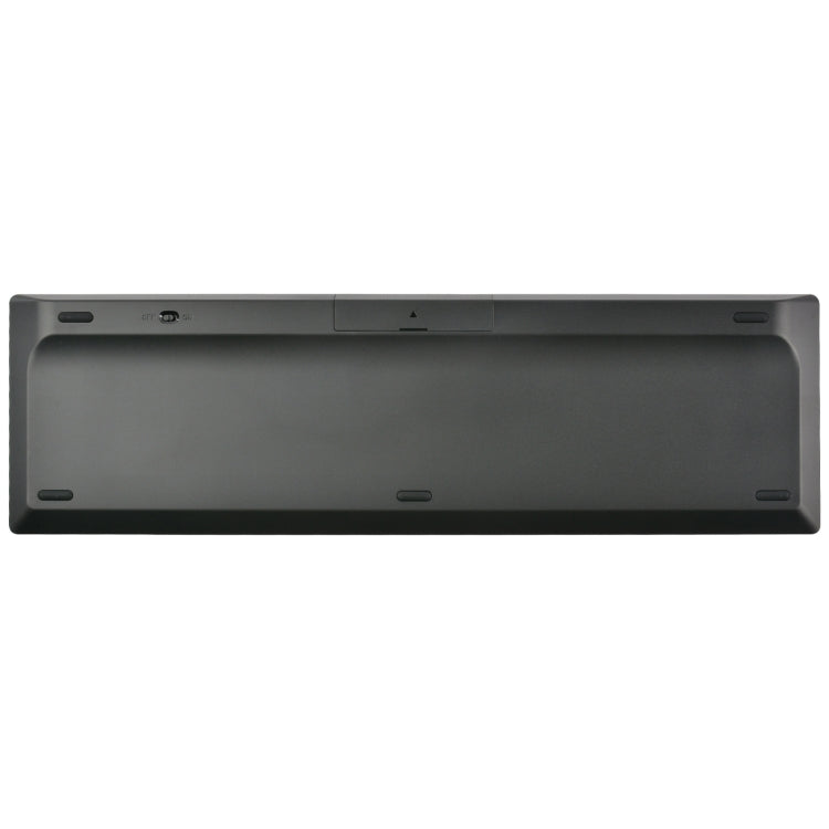 Lisslune | 169 2.4Ghz + Bluetooth Dual Mode Wireless Keyboard, Compatible with iSO & Android & Windows (Black)