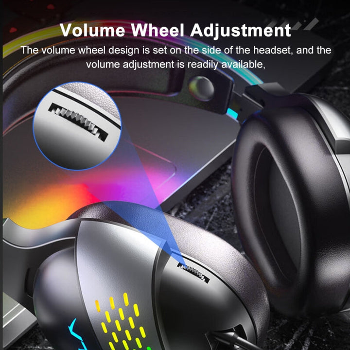 Lisslune | AULA S503 Headset RGB Wired Gaming Headphones