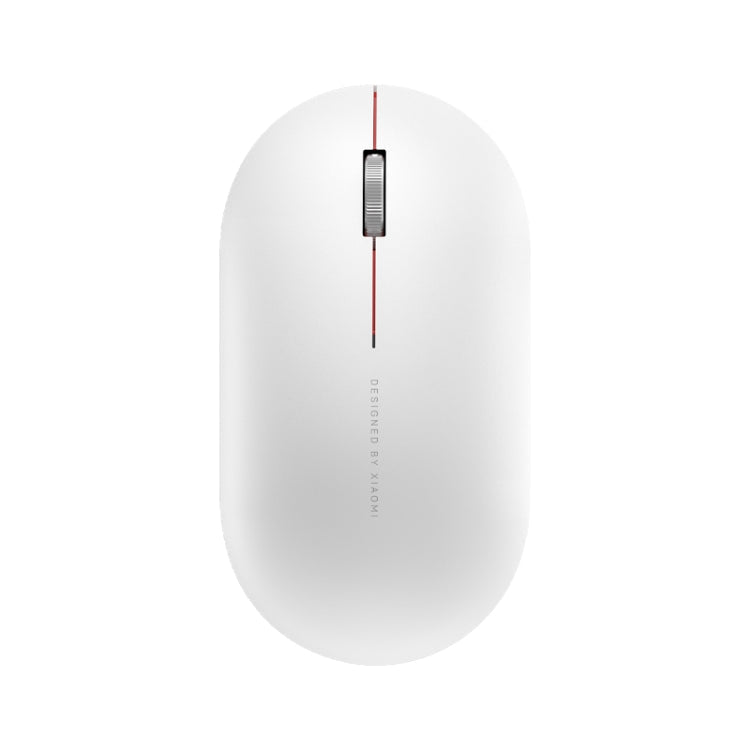 Lisslune | Original Xiaomi 2.4GHz 125HZ 1000DPI Rechargeable Ultra-thin Computer Mouse 2(White)