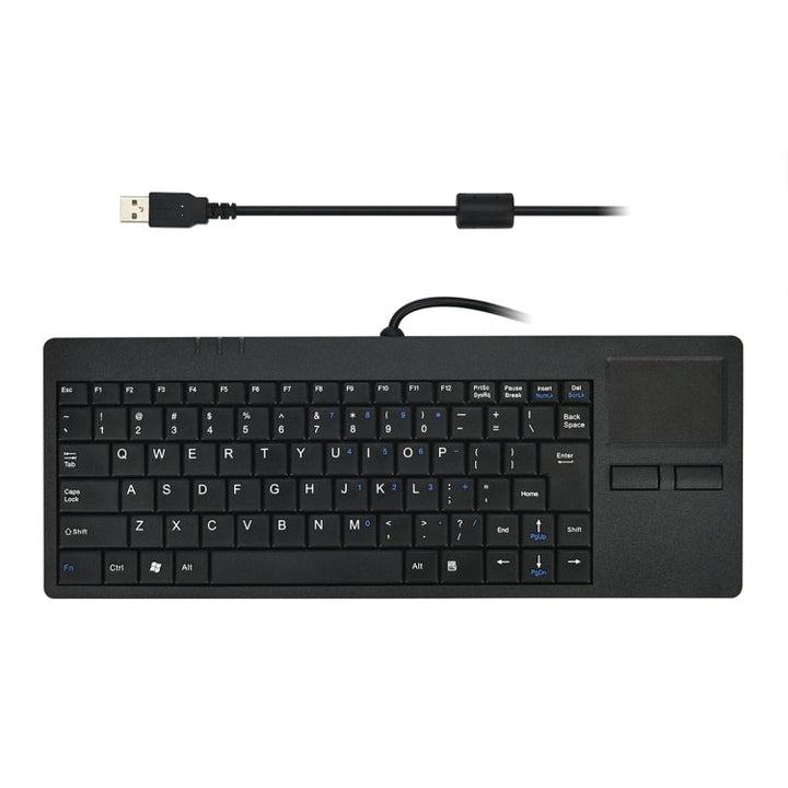 Lisslune | MC-818 82 Keys Touchpad Ultra-thin Wired Computer Keyboard