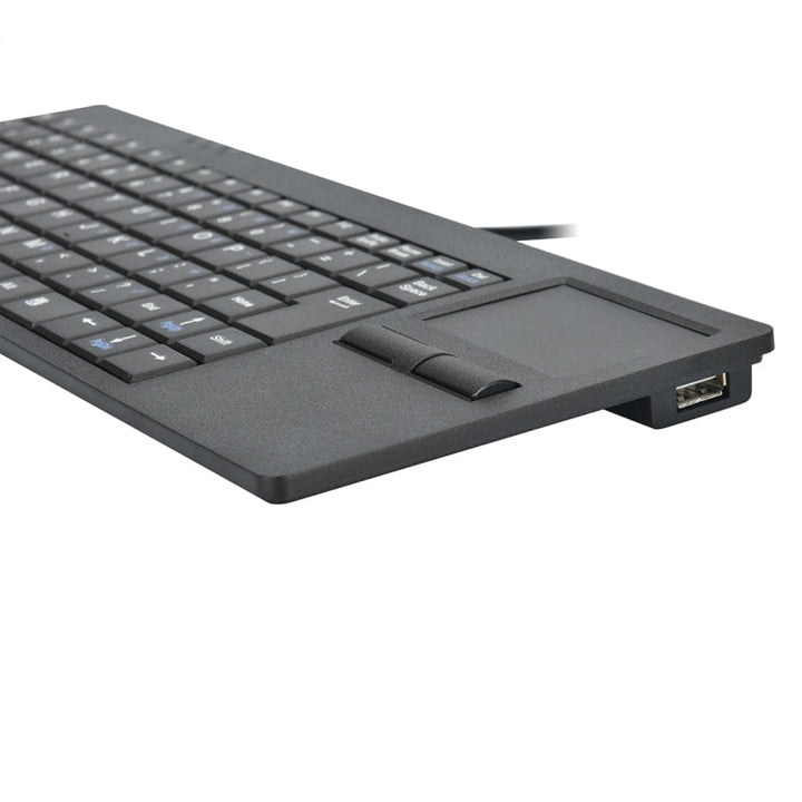 Lisslune | MC-818 82 Keys Touchpad Ultra-thin Wired Computer Keyboard