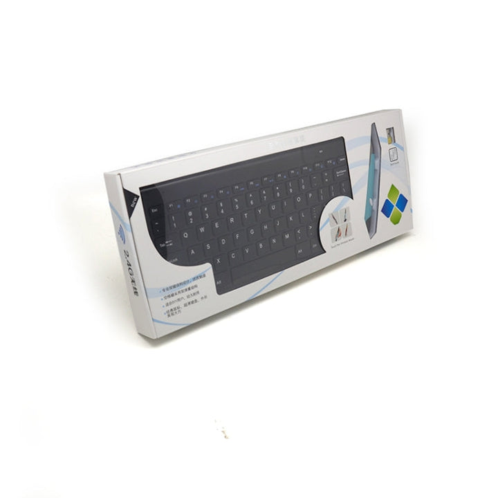 Lisslune | KM-909 2.4GHz Smart Stylus Pen Wireless Optical Mouse + Wireless Keyboard Set (Black)