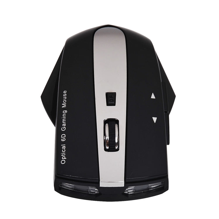 Lisslune | MZ-011 2.4GHz 1600DPI Wireless rechargeable optical mouse with HUB function (Black)