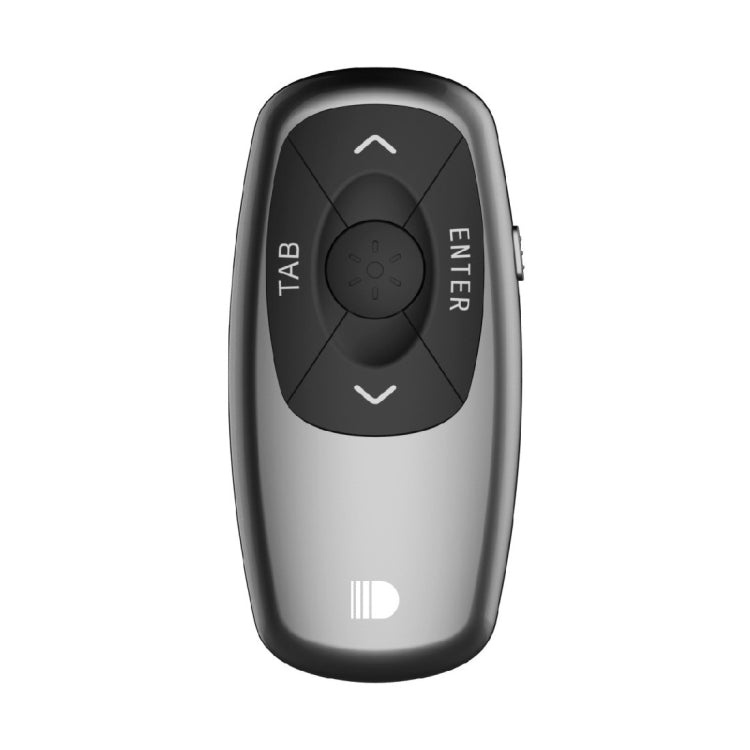 Lisslune | Doosl DSIT011 2.4GHz Mini rechargeable PowerPoint presentation remote control, control distance: 100m (Black)