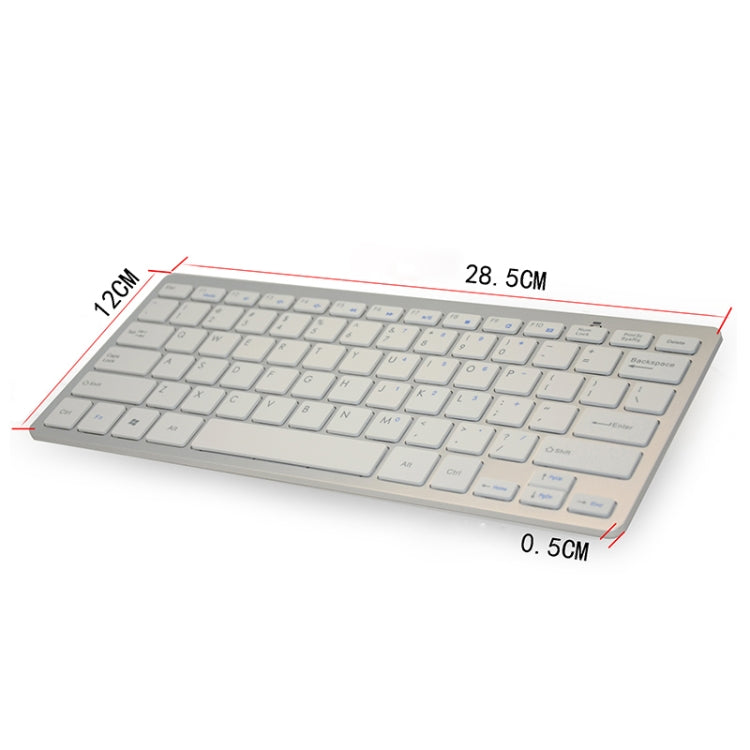 Lisslune | KM-808 2.4GHz Wireless Multimedia Keyboard + Wireless Optical Pen Mouse with USB Receiver Set for Computer PC Laptop, Random Pen Mouse Color Delivery (Black)