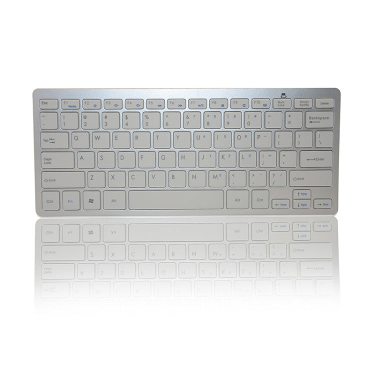 Lisslune | KM-808 2.4GHz Wireless Multimedia Keyboard + Wireless Optical Pen Mouse with USB Receiver Set for Computer PC Laptop, Random Stylus Mouse Color Delivery(White)