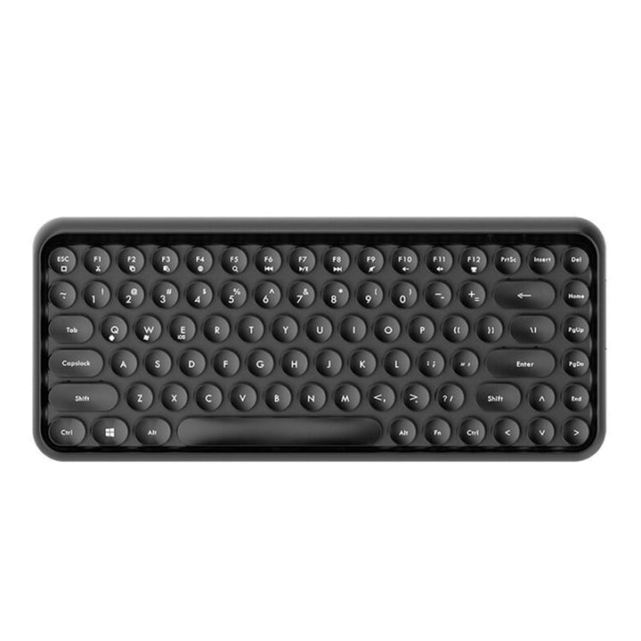 Lisslune | Ajazz 308I Tablet Mobile Phone Computer Household Office Wireless Keyboard (Black)