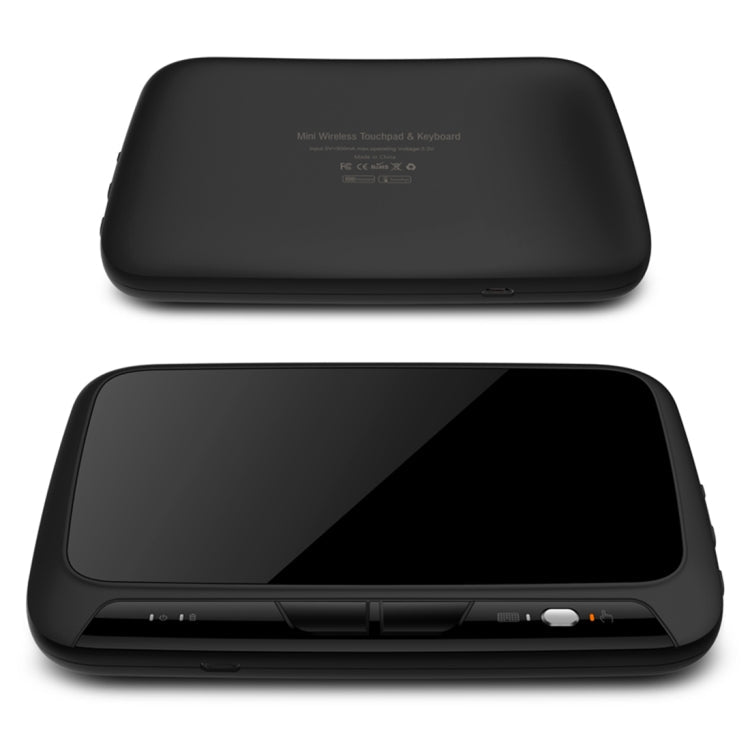 Lisslune | H18+ 2.4GHz Mini Wireless Keyboard Full-Touchpad with 3-level adjustable backlight (Black)