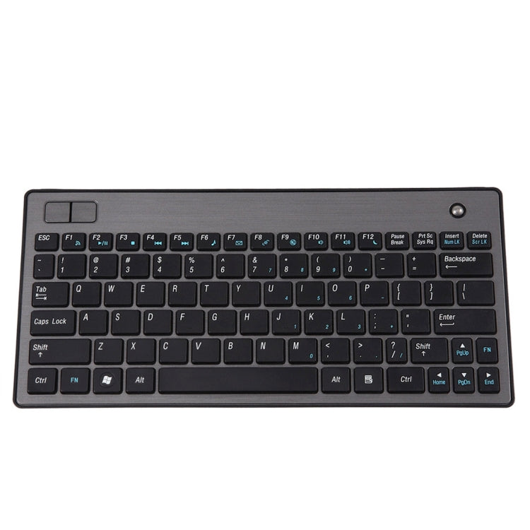Lisslune | MC Saite Combo7126 Bluetooth 85 Key Keyboard with Trackball for Windows / iOS / Android (Black)