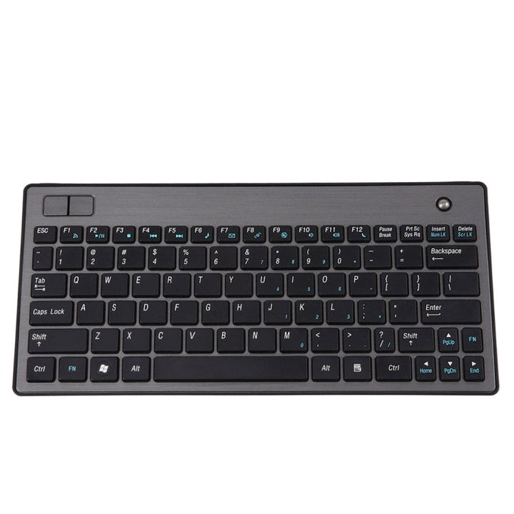 Lisslune | MC Saite Combo7126 Bluetooth 85 Key Keyboard with Trackball for Windows / iOS / Android (Black)