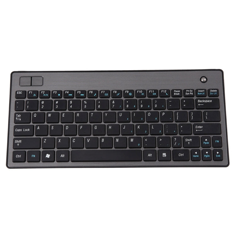 Lisslune | MC Saite Combo7126 Bluetooth 85 Key Keyboard with Trackball for Windows / iOS / Android (Black)
