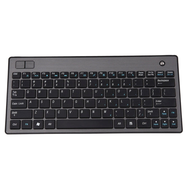 Lisslune | MC Saite Combo7126 Bluetooth 85 Key Keyboard with Trackball for Windows / iOS / Android (Black)