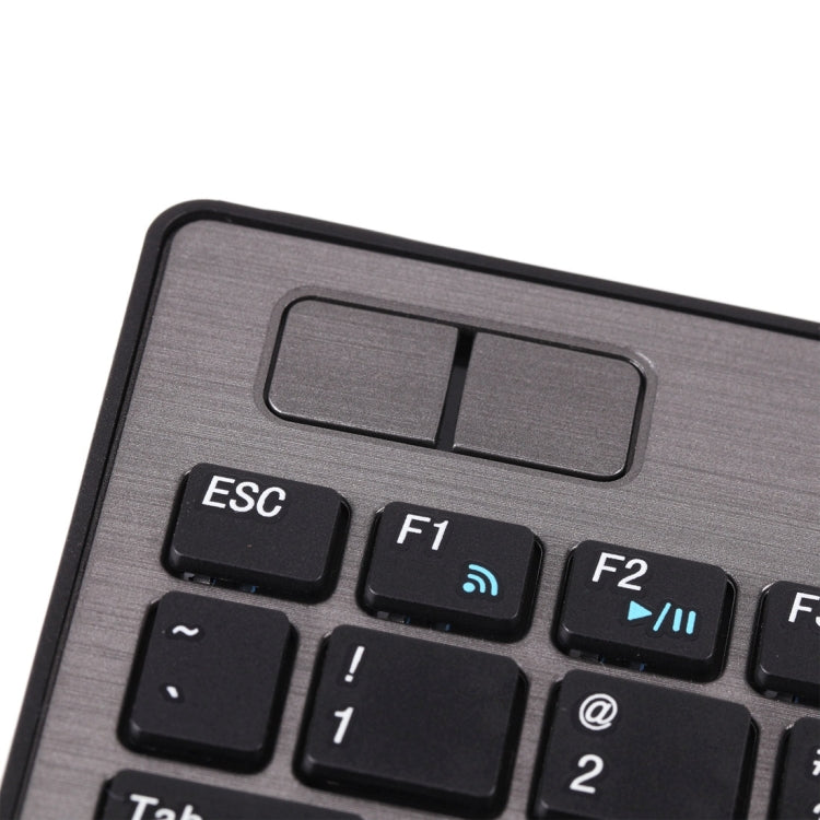 Lisslune | MC Saite Combo7126 Bluetooth 85 Key Keyboard with Trackball for Windows / iOS / Android (Black)