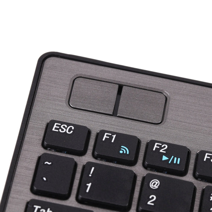 Lisslune | MC Saite Combo7126 Bluetooth 85 Key Keyboard with Trackball for Windows / iOS / Android (Black)