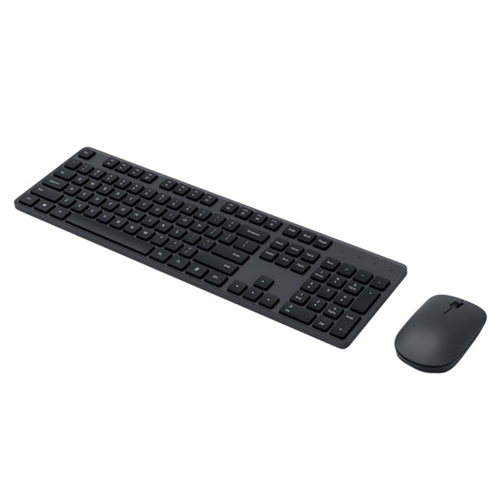 Lisslune | Original Xiaomi 2.4GHz Wireless Keyboard + Mouse Set 2 for Notebook Desktop Laptop (Black)