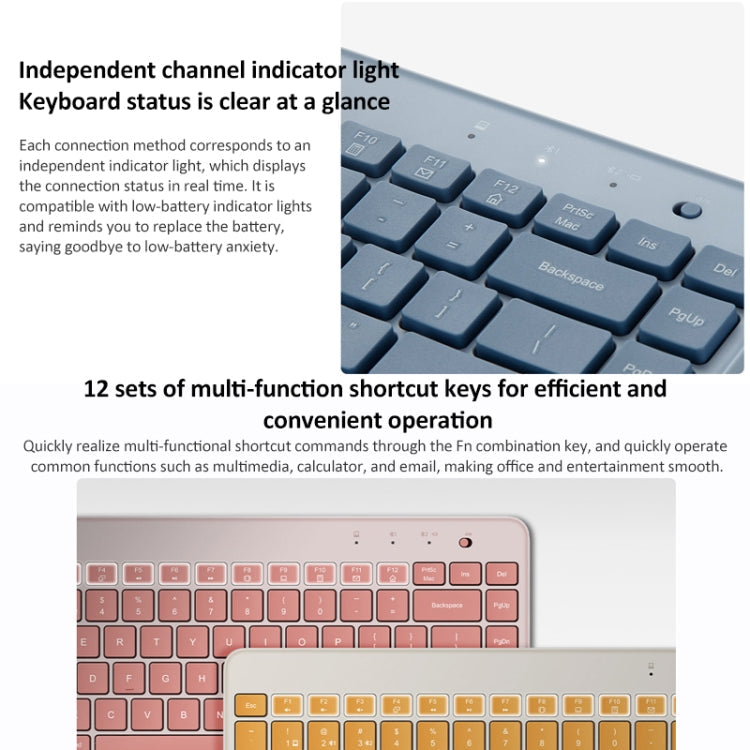Lisslune | Original Xiaomi XMBXJP01YM 85-Key Portable Dual-Mode Keyboard (Dark Gray)
