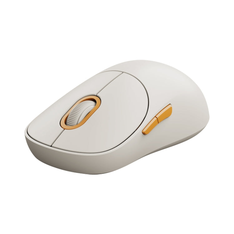 Lisslune | Original Xiaomi Dual-mode 1200DPI Ultra-thin Computer Mouse 3 (Beige White)