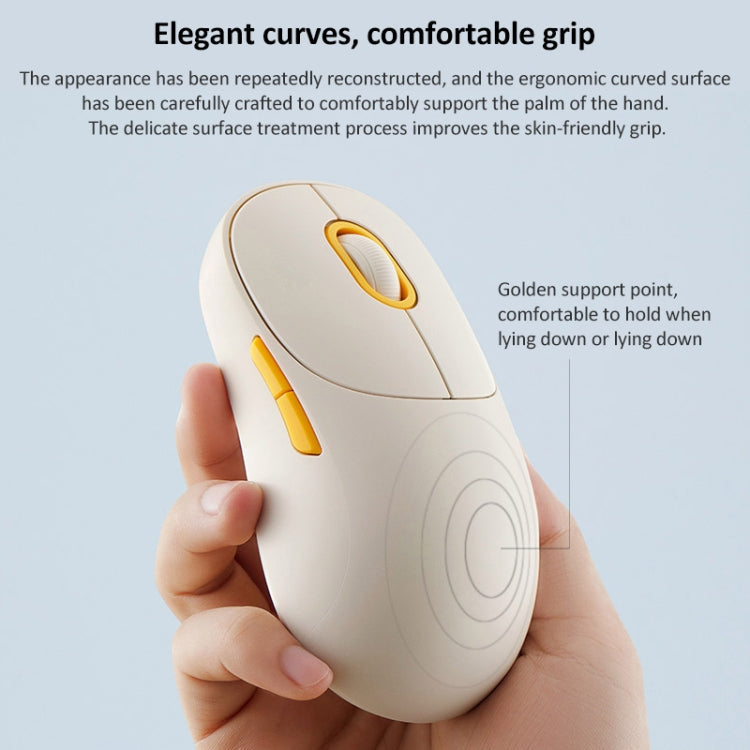 Lisslune | Original Xiaomi Dual-mode 1200DPI Ultra-thin Computer Mouse 3 (Pink)