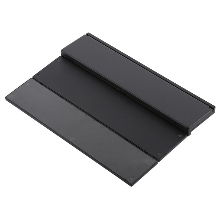 Lisslune | GK608 Ultra-thin foldable Bluetooth V3.0 keyboard, integrated holder, support for Android / iOS / Windows system (Black)