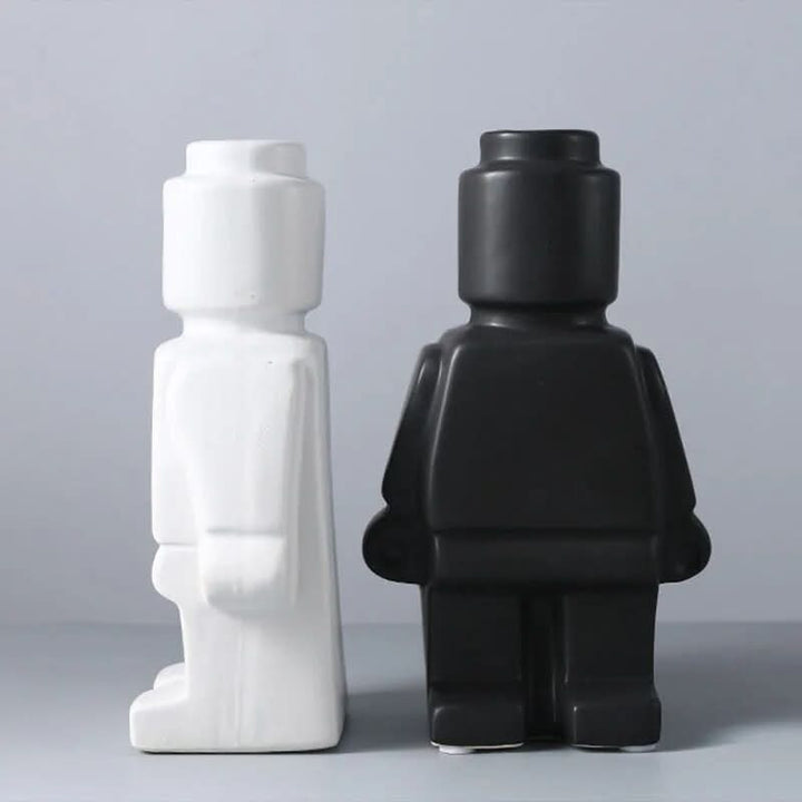 Lisslune | Colorful Lego-Inspired Body Vase in Resin