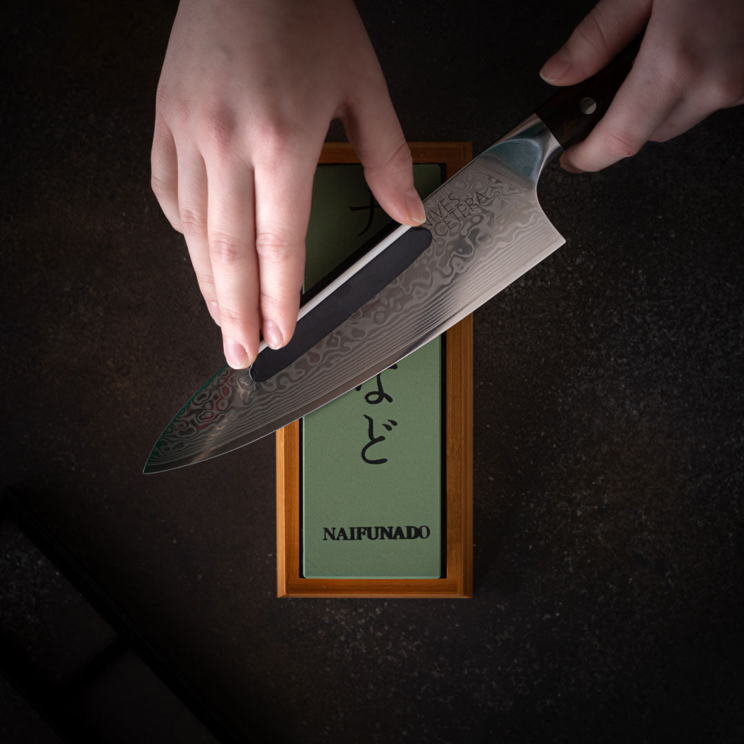 Lisslune | Professional Whetstone Knife Sharpener - Dual-Sided Grit for Precision Sharpening & Maintenance of Kitchen Knives