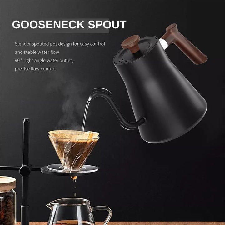 Lisslune | Smart Electric Gooseneck Kettle With Temperature Control
