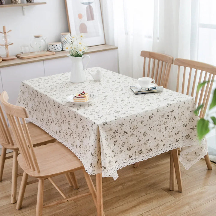 Lisslune | Pastoral Cotton-Linen Tablecloth