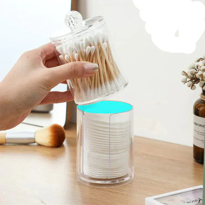 Lisslune | DuoCotton Smart Vat Pad Dispenser – Practical & Space-Saving Storage