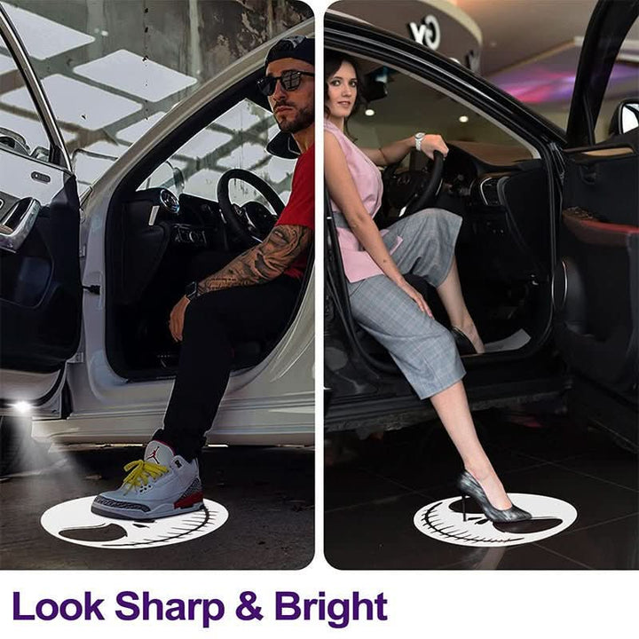 Lisslune | Wireless LED car door light for brand projection