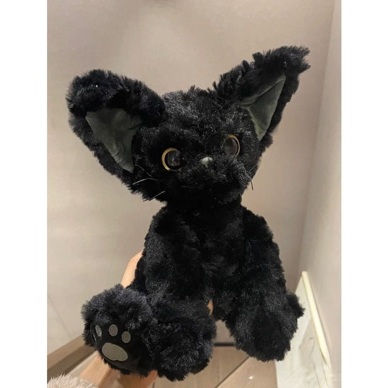 Lisslune | Kawaii Black Cat Plush Toy Stuffed Animal